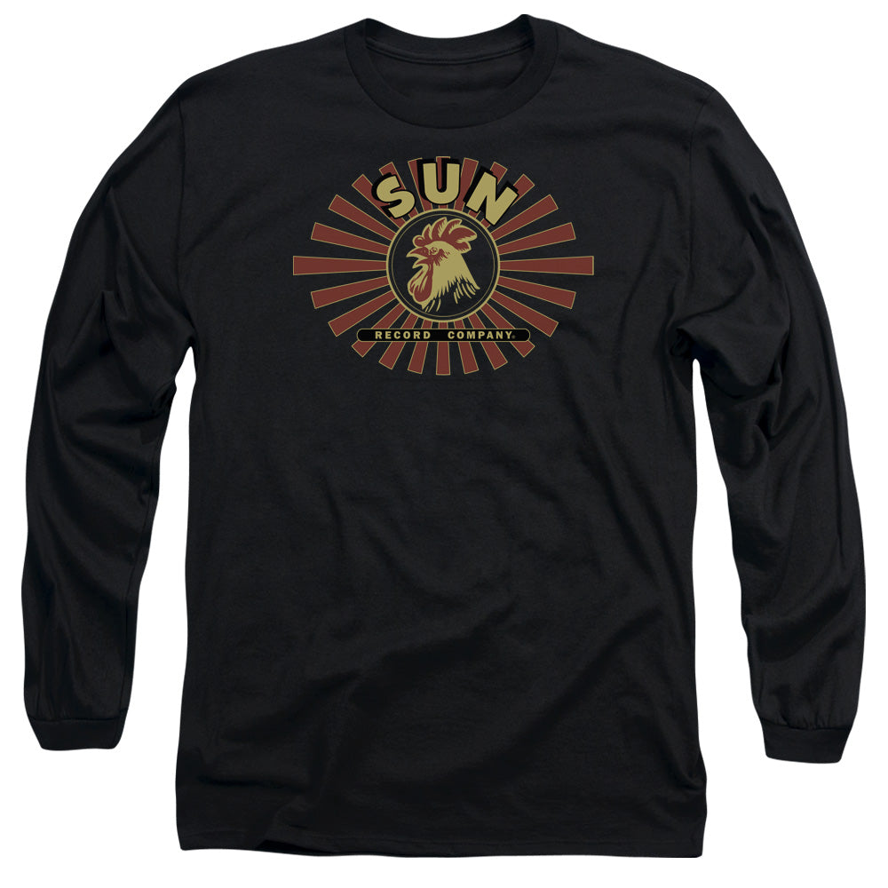 Sun Sun Ray Rooster Mens Long Sleeve Shirt Black Officially Licensed
