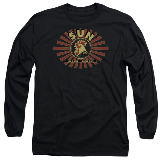 Sun Sun Ray Rooster Mens Long Sleeve Shirt Black Officially Licensed