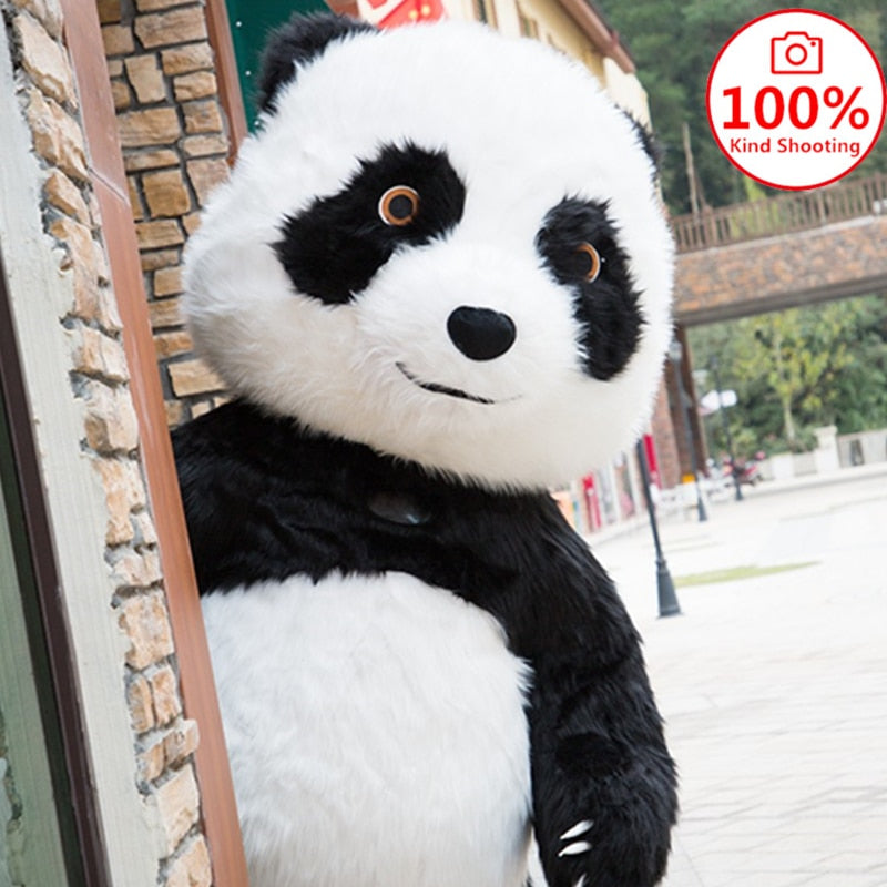 Cute Giant Panda Inflatable Costume