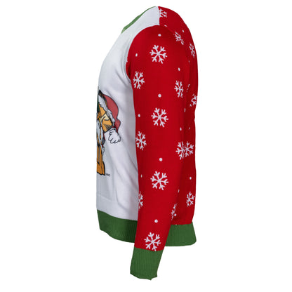 Garfield Santa "HO HO HO" Christmas Sweater