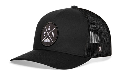 San Antonio Trucker Haka Hat Black SAN X Snapback