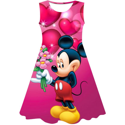 Cute Minnie Mouse Dress for Girls