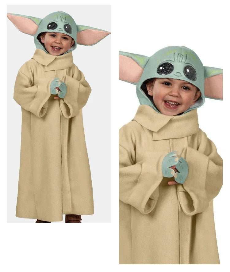 New Arrive Cute Disney Anime Yoda Baby Costume Christmas