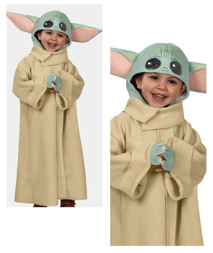 New Arrive Cute Disney Anime Yoda Baby Costume Christmas