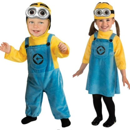 Anime Minion Full Family Cosplay Costume Boy Girl Dress