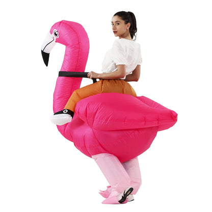 Inflatable Flamingo Costume