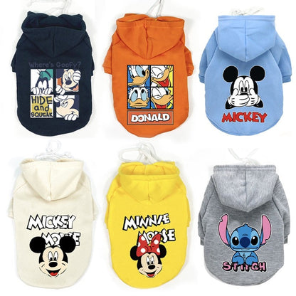 Autumn Disney Pet Dog Clothes