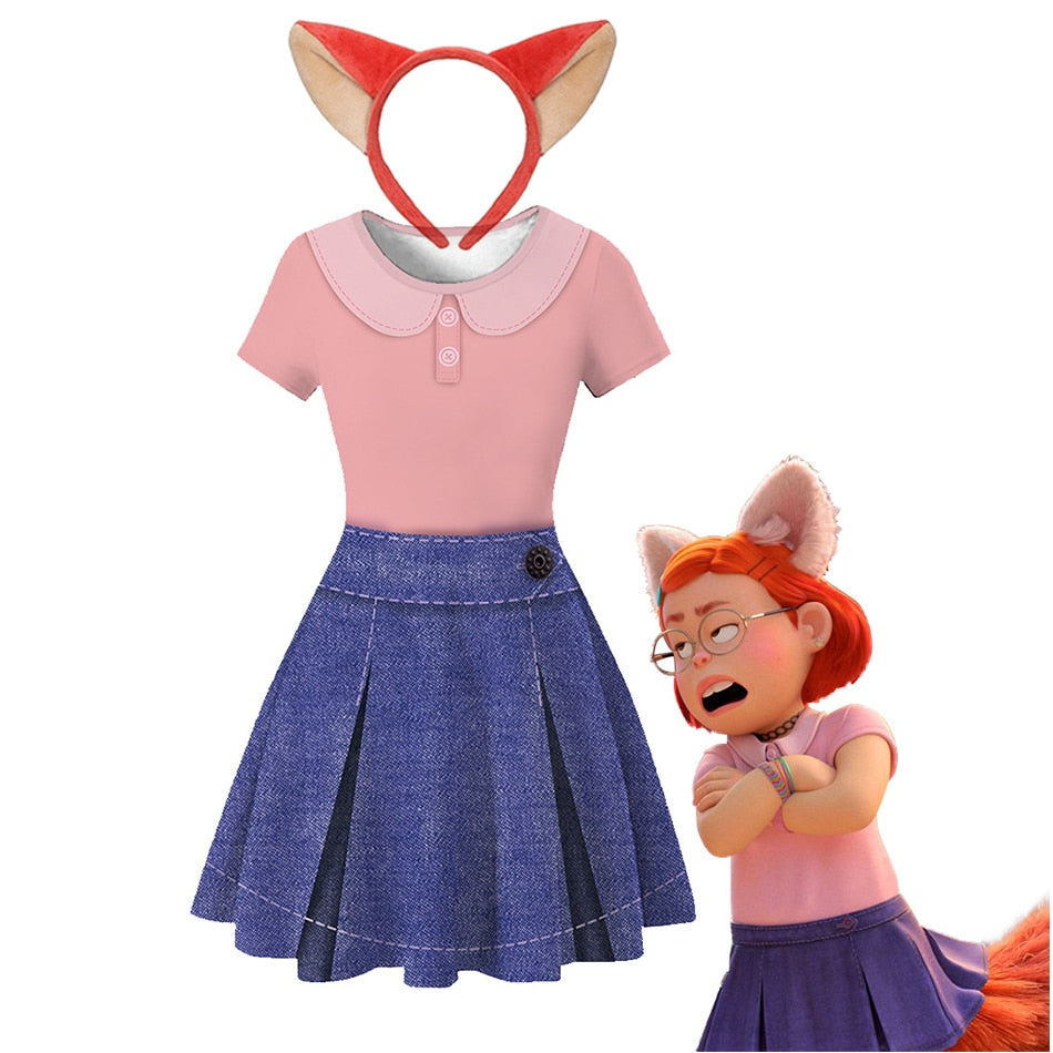 Disney Turning Red Princess Dress Costume