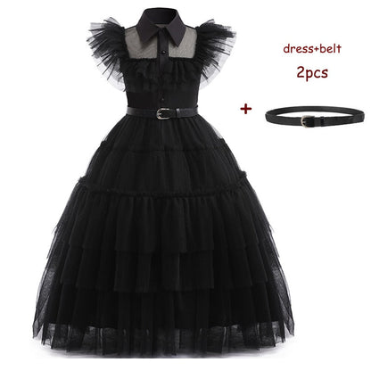 Girls' Wednesday Addams Costume for 2023