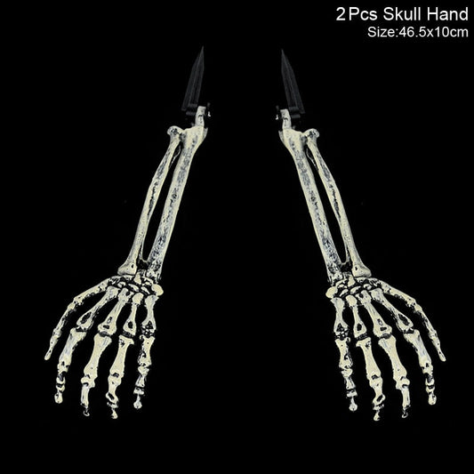 Halloween Realistic Skull Skeleton