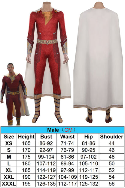 Mary Shazam Cosplay Costume for Women (NO BOOTS)