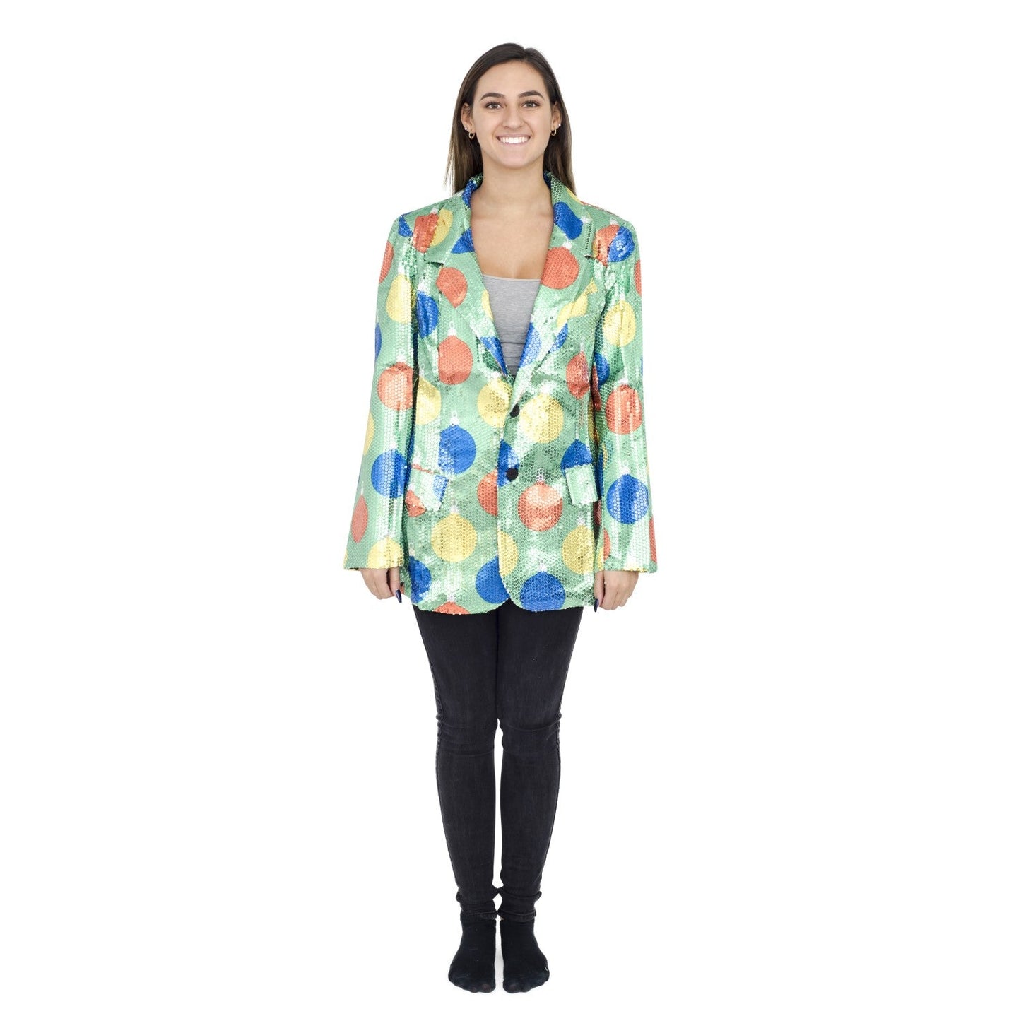 Sequin Ornaments Blazer Jacket