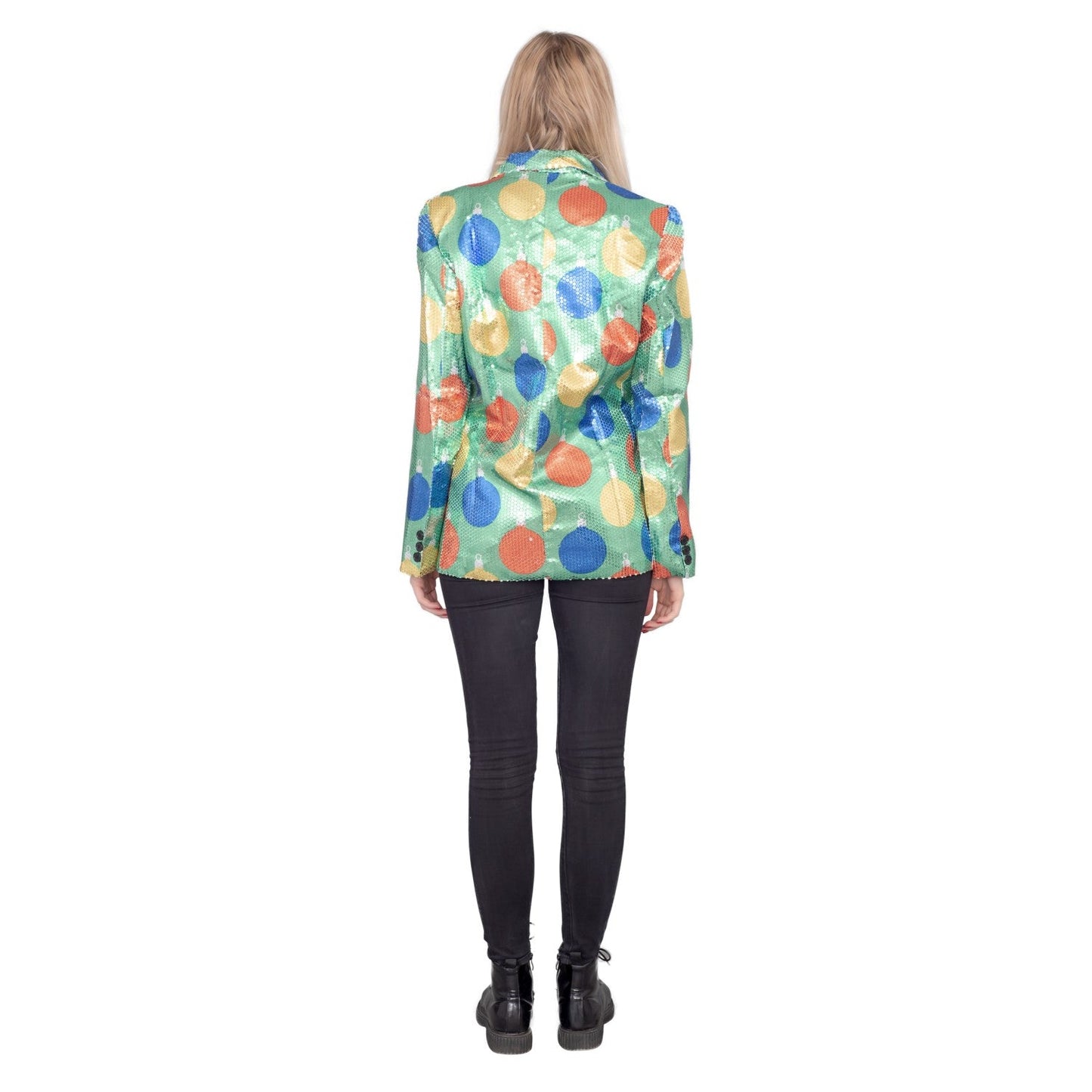 Sequin Ornaments Blazer Jacket