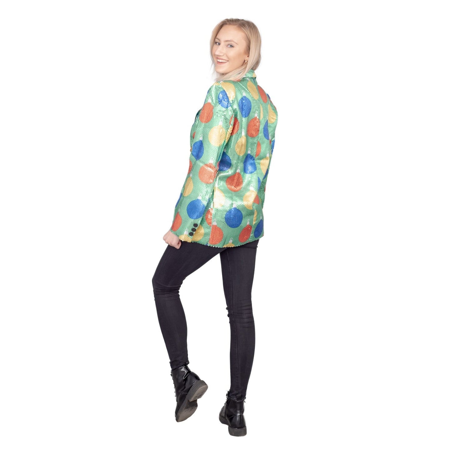 Sequin Ornaments Blazer Jacket