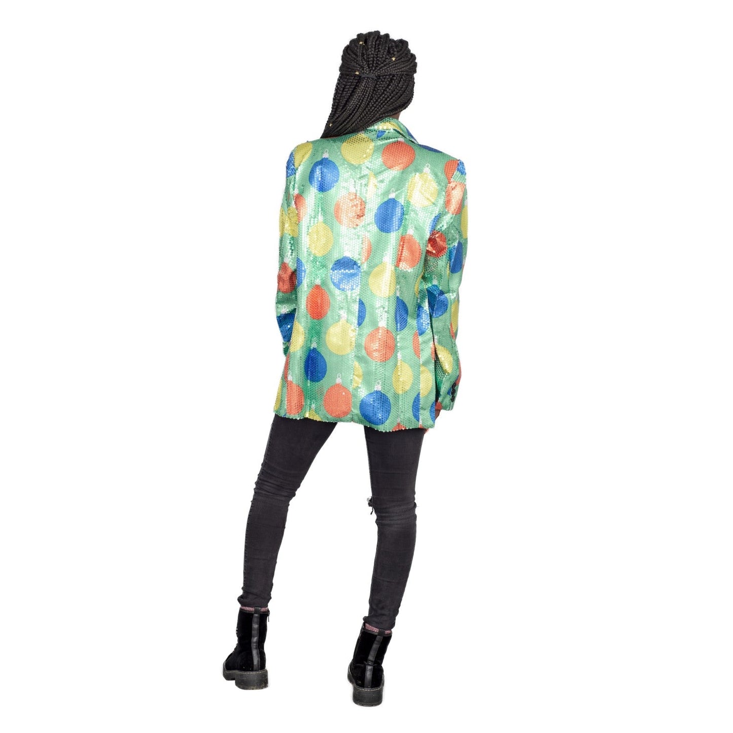 Sequin Ornaments Blazer Jacket