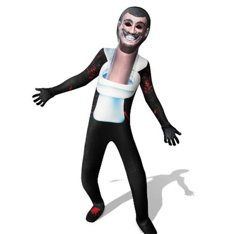 Anime Skibidi Toilet Cosplay Audio Man Camera Man Tv Man Costume