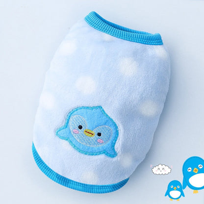 Cute Fleece Pet Dog Clothes For Small Dogs