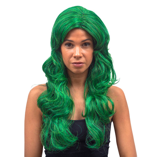 She Green Strong Monster Adult Halloween Costume Wig Cosplay