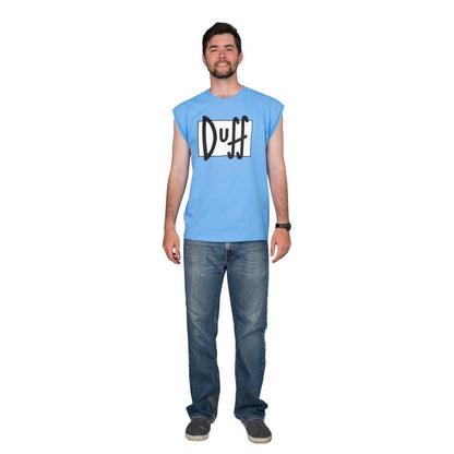 Simpsons Duff Beer Sleeveless T Shirt