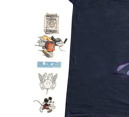 Adult Disney Art BLOC28 Artist Series 2 Mickey Mouse Street Graffiti T Shirt