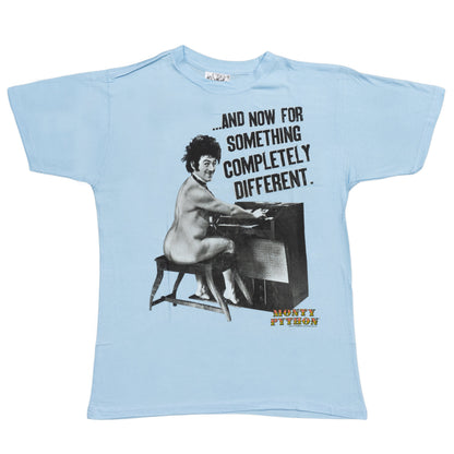Monty Python And Now For Something Completely Different Light Blue T Shirt