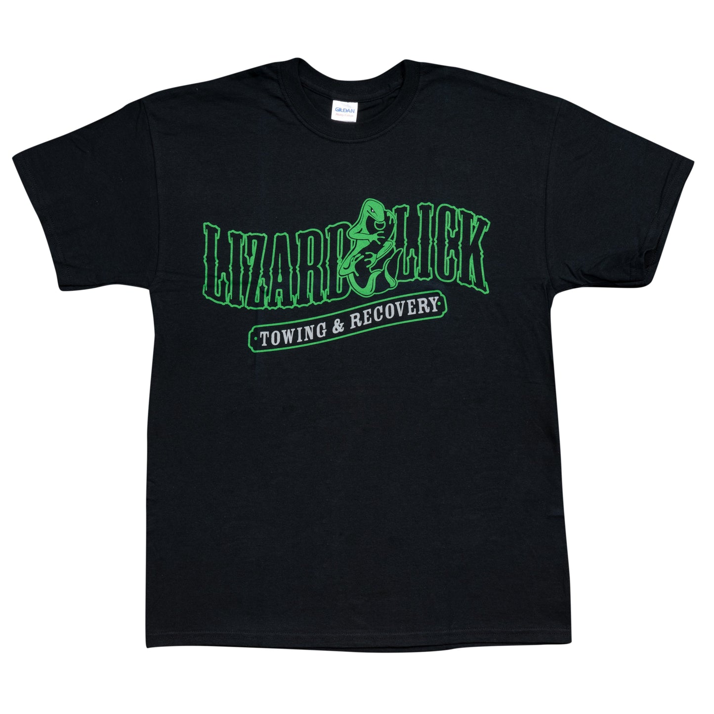 Lizard Lick Towing and Recovery Men's Black T Shirt