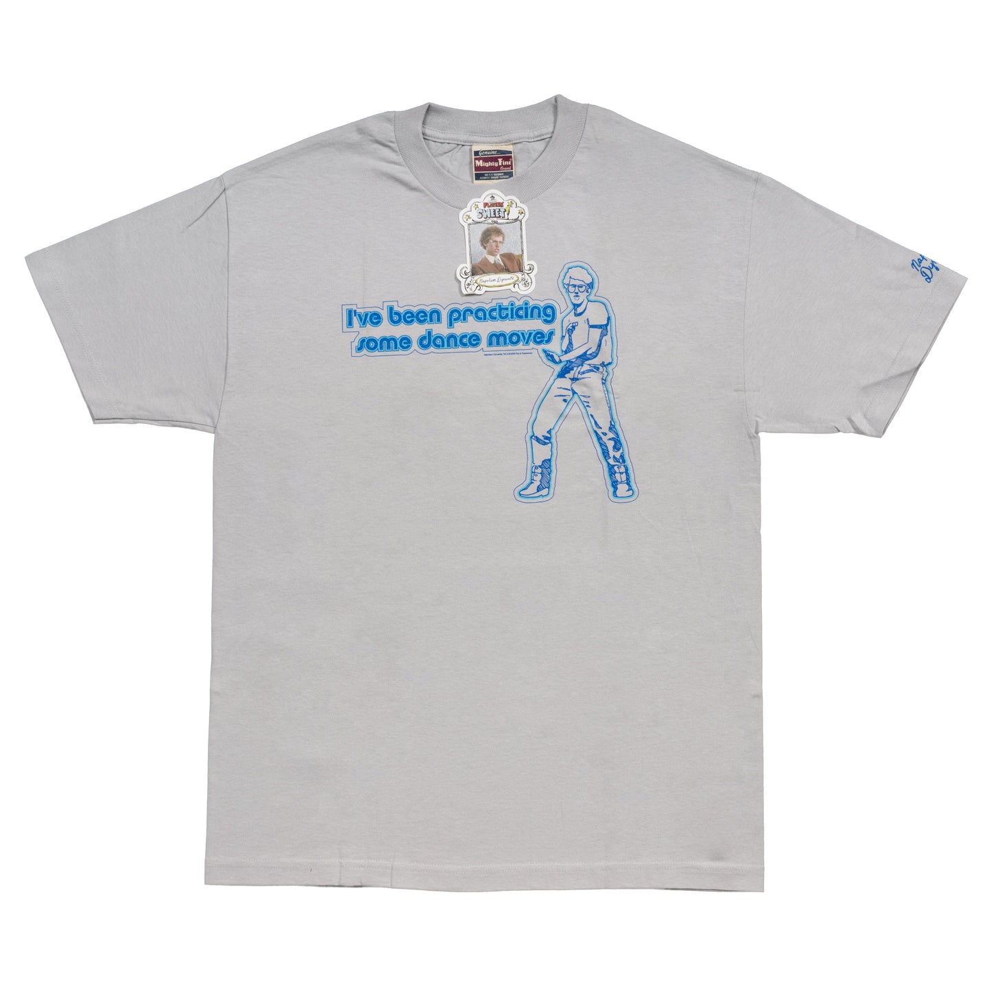 Napoleon Dynamite I've Been Practicing Some Dance Moves Adult Gray T Shirt