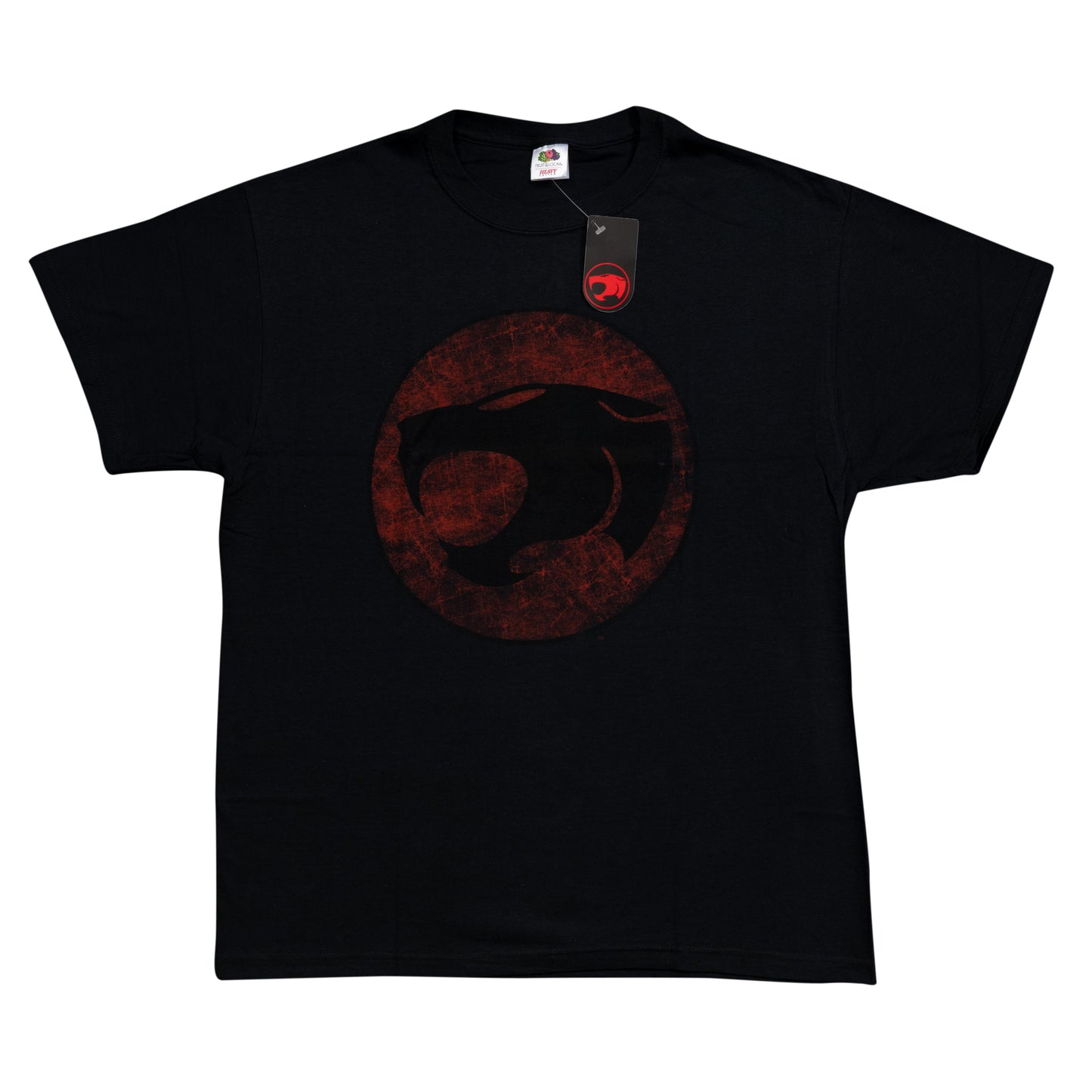 Thundercats Distressed Logo Black T Shirt
