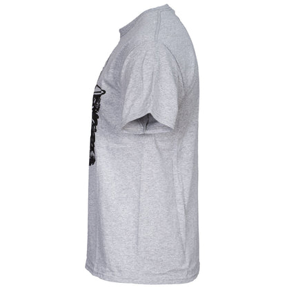 Smokey the Bear Adult Unisex Tonal Gray T Shirt