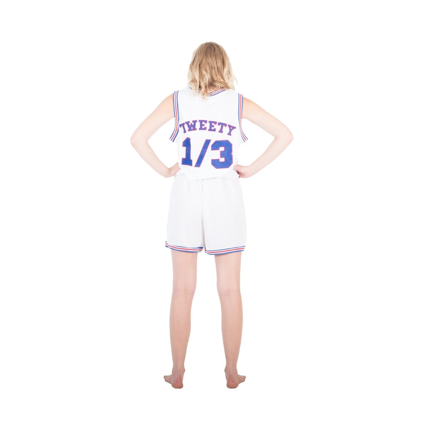 Space Jam Tune Squad White Basketball Shorts
