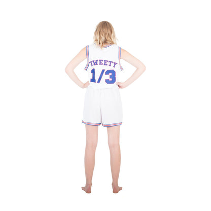 Space Jam Tune Squad White Basketball Shorts