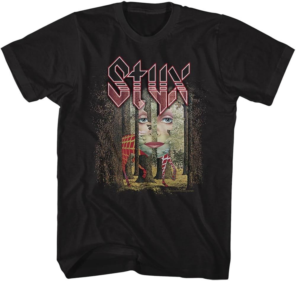 Styx The Grand Illusion Mens T Shirt Black