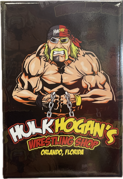 Hulk Hogan Splitface Flat Magnet