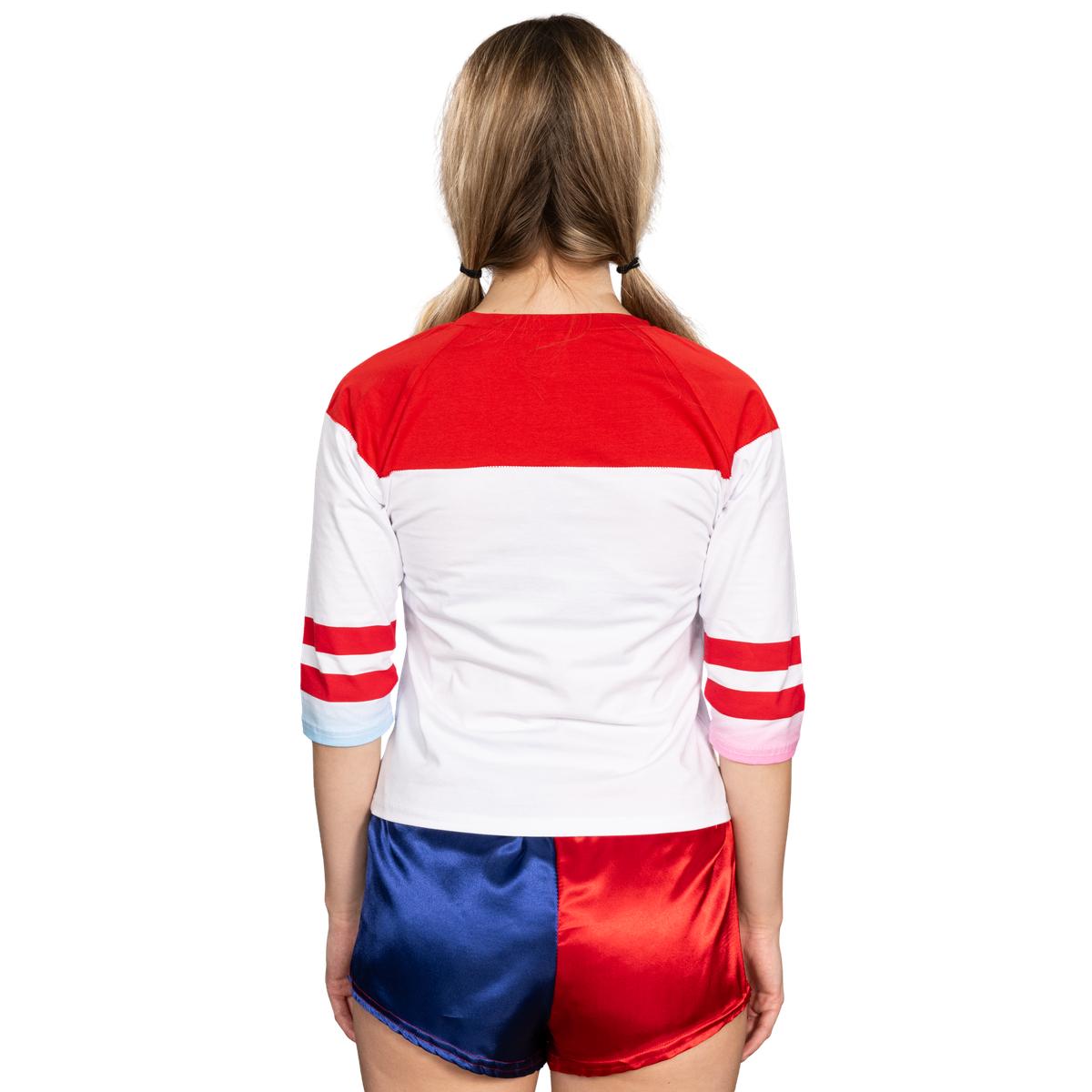 Harley Quinn Replica Little Monster Halloween Cosplay Costume Pajamas Set (2pcs)