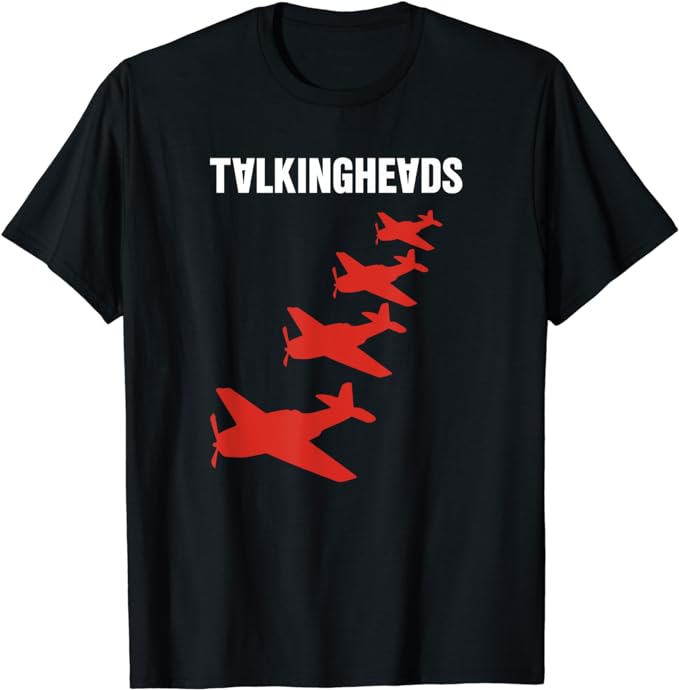 Talking Heads 4 Planes Mens T Shirt Black