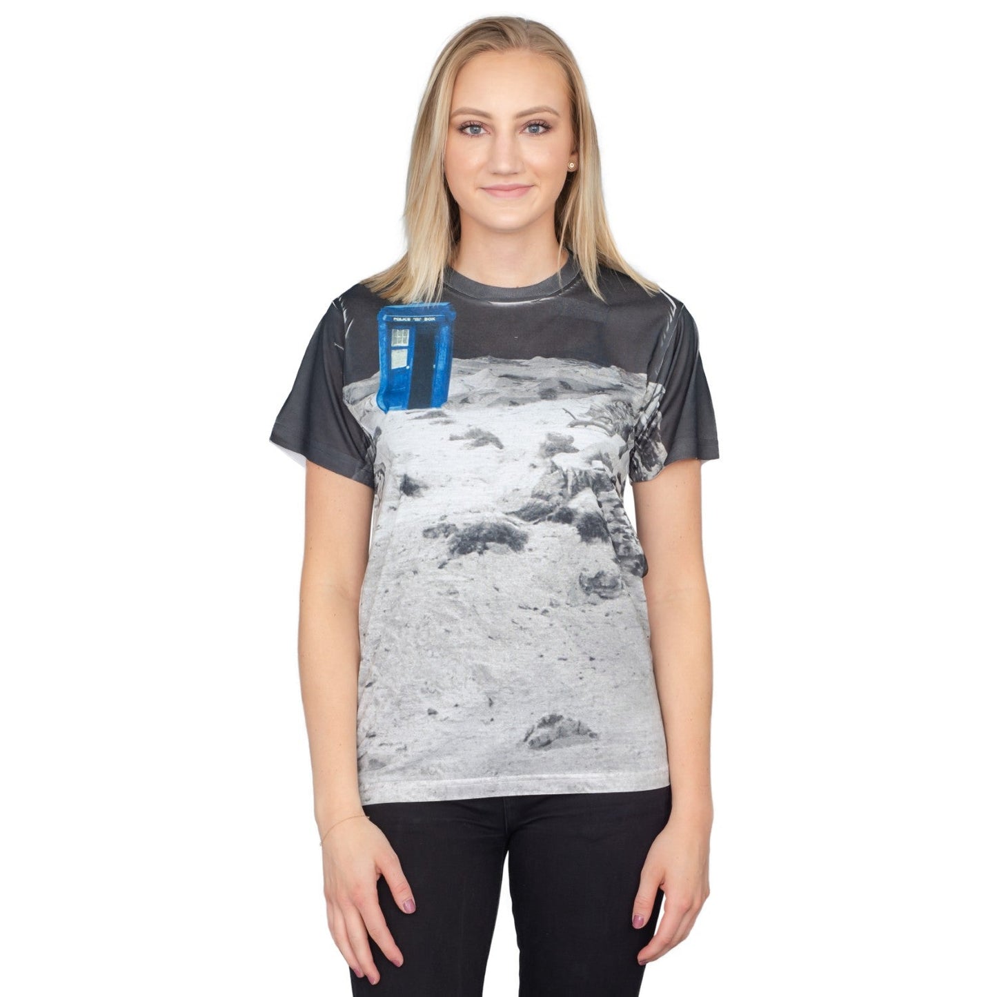 TARDIS Prehistoric Earth Sublimation T Shirt