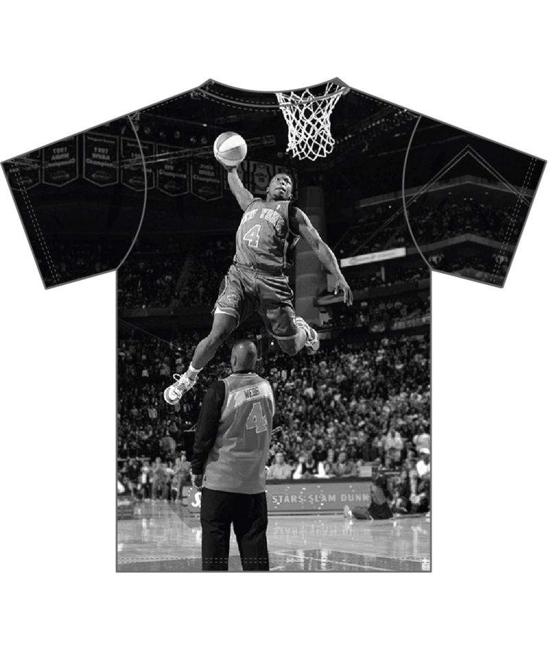 New York Knicks - NBA Nate Robinson Above The Rim Sublimated Mens T Shirt