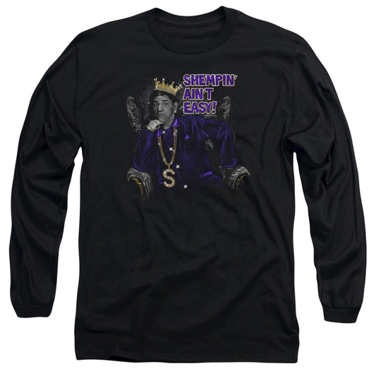Three Stooges Shempin Mens Long Sleeve Shirt Black Officially Licensed