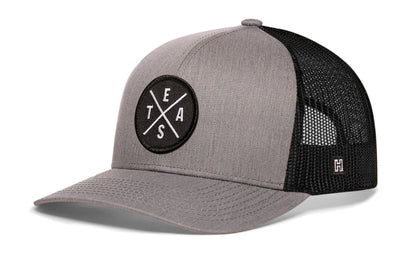 Te(X)As Trucker Haka Hat Gray-Black Te(x)as X Snapback
