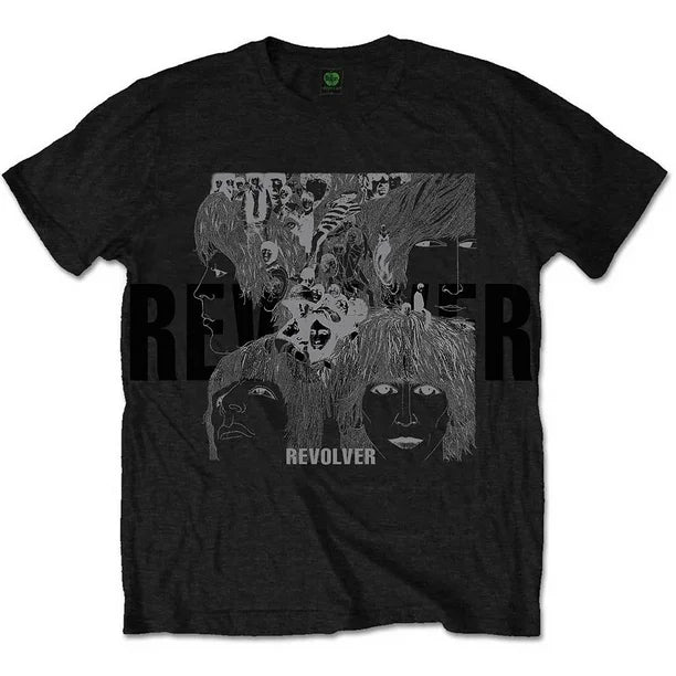 The Beatles Revolver Album Capital Records Official Tee Mens T Shirt Black
