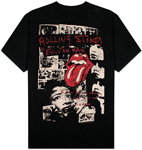 The Rolling Stones Exile Faded Mens T Shirt