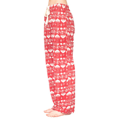 The Big Lebowski Bowling Pins Red Lounge Pants