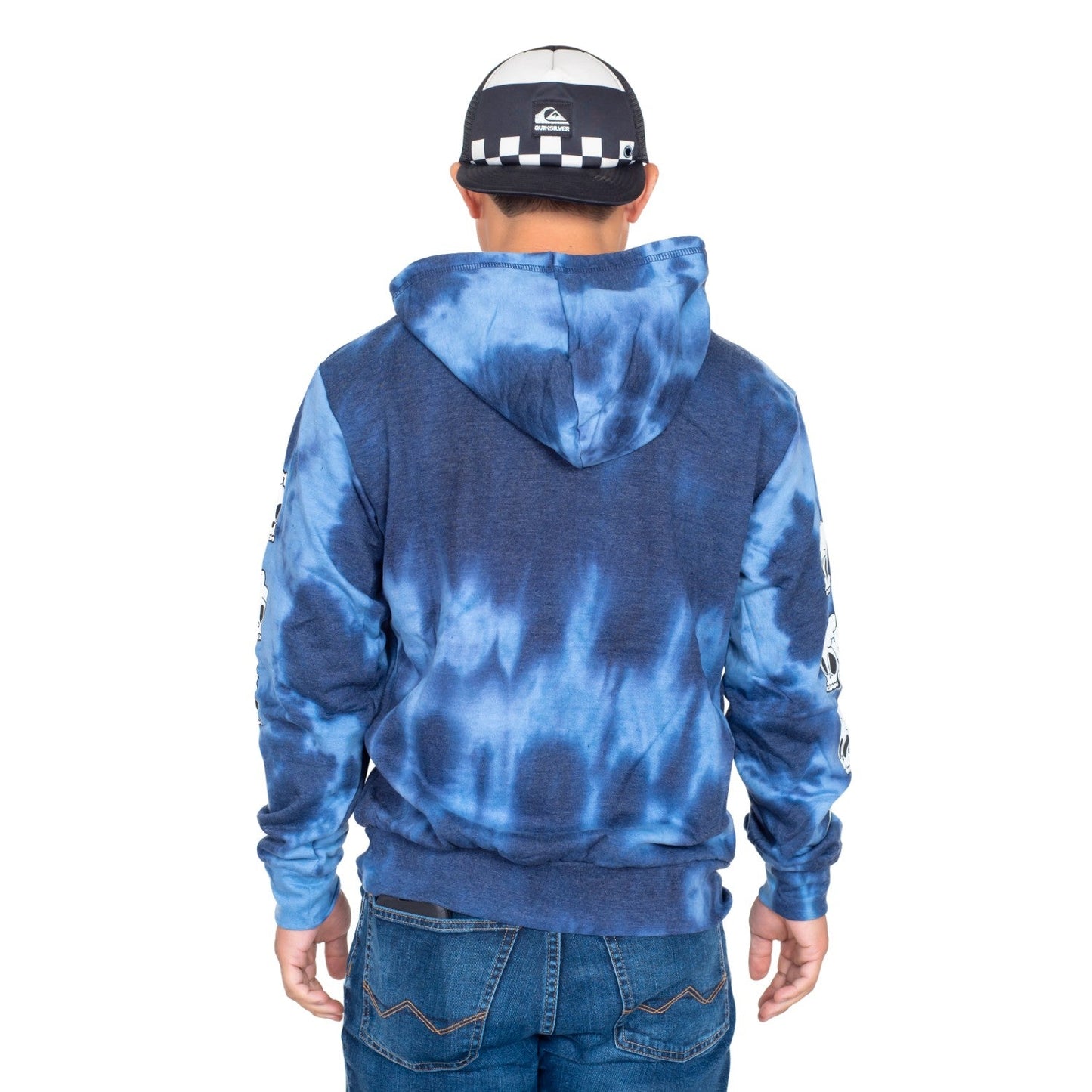 The Simpsons Bart and Lisa Skeleton Hex and the City Pull Over Hoodie