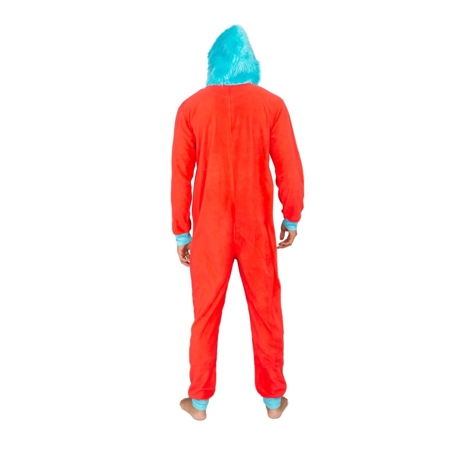 Thing 1 to 6 Interchangeable Patches Adult Union Suit