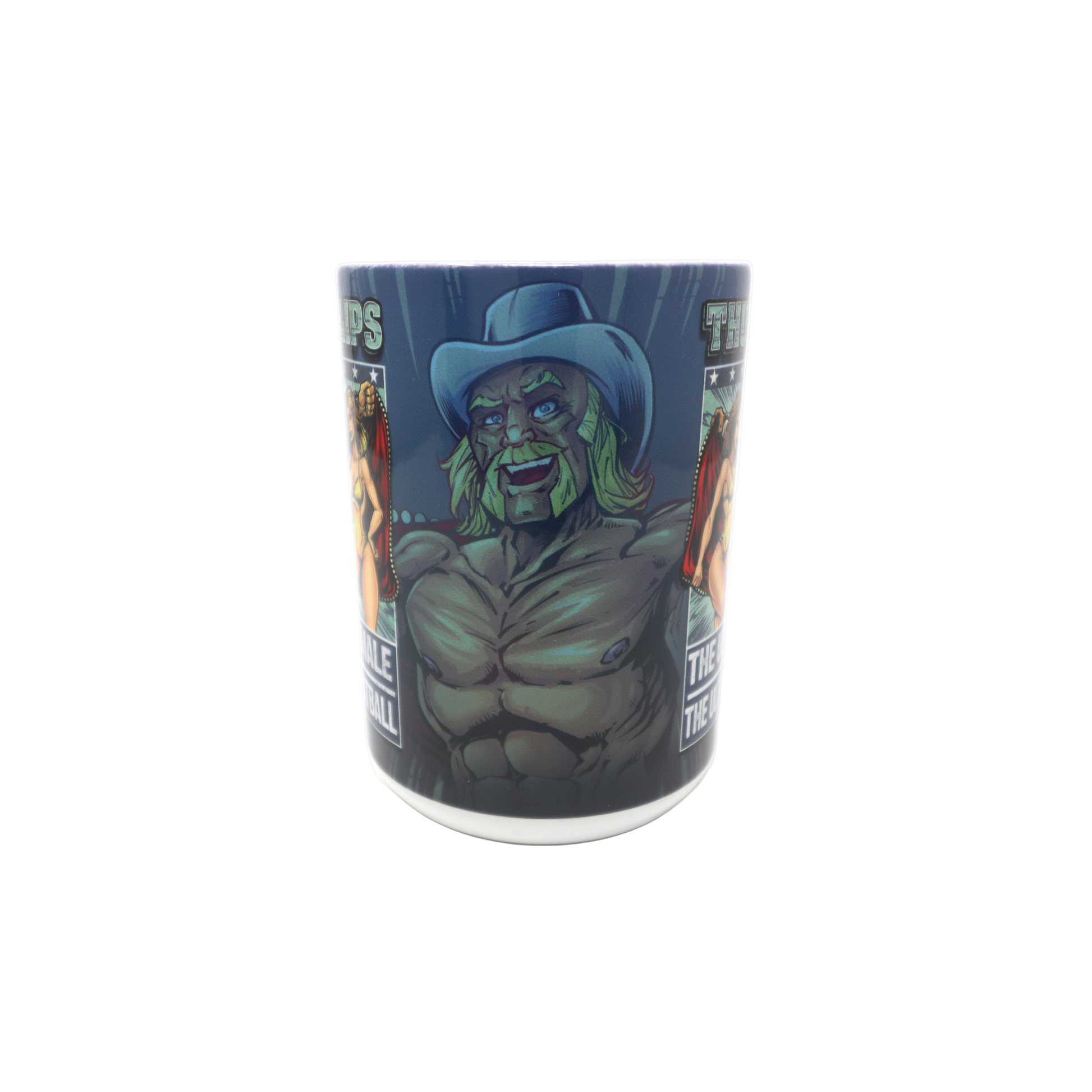 Hulk Hogan Thunderlips 15oz Ceramic Coffee Mug