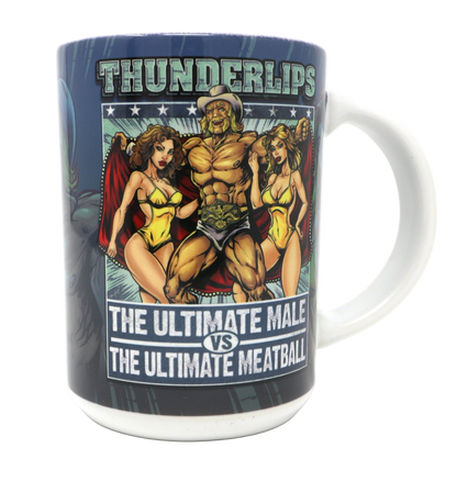 Hulk Hogan Thunderlips 15oz Ceramic Coffee Mug