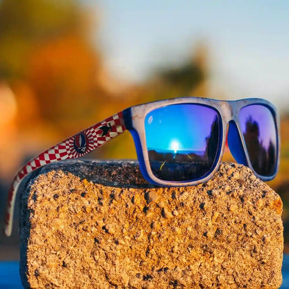 Grateful Dead Steal Your Face Torrey Pines Officially Licensed Knockaround Sunglasses