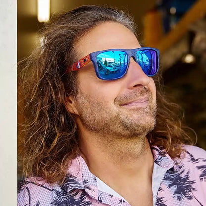Grateful Dead Steal Your Face Torrey Pines Officially Licensed Knockaround Sunglasses