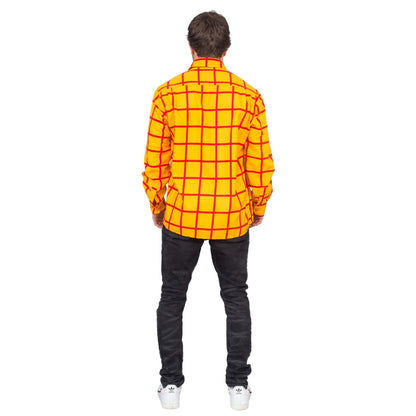 Toy Story Sheriff Cowboy Costume Shirt