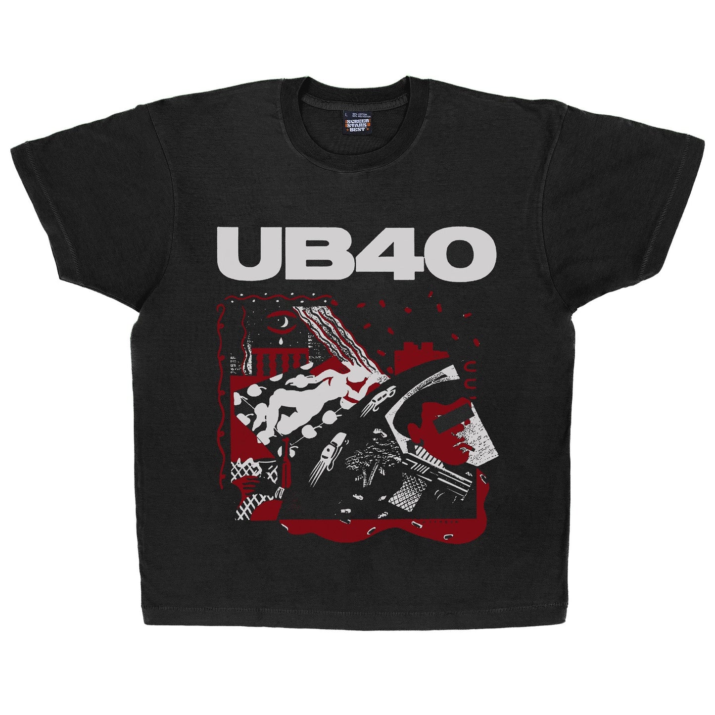 UB40 - One Mens T Shirt Black